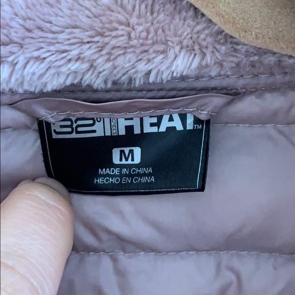 Winter faux fur fleece jacket - Picture 2 of 4